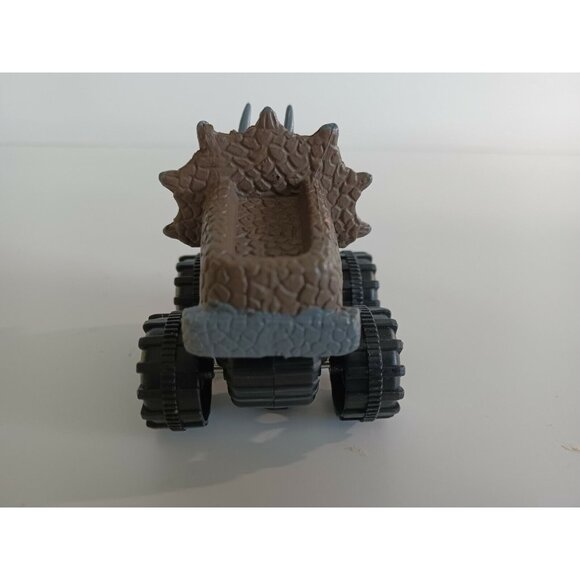 Dino Baby Pull Back Car Brown Vehicle Toy with Big Tire Wheels Toys For Kids - Picture 4 of 12